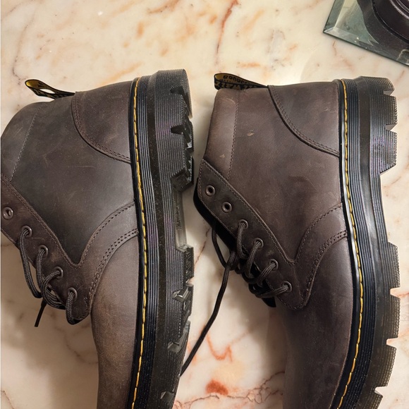 🆕 Men’s Dr. Martens Brown Leather Boots - Size 13 - Picture 5 of 8